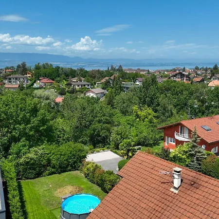 Villa'kib Terrasse Bbq Piscine Arcade Games Villa Thonon-les-Bains