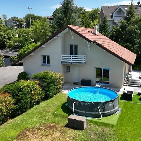 Villa'kib Terrasse Bbq Piscine Arcade Games Thonon-les-Bains